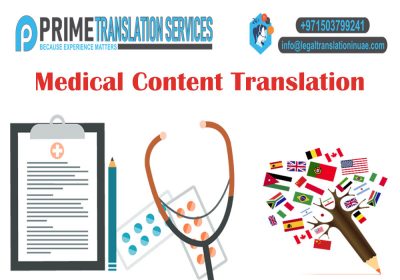 Medical Content Translation Dubai