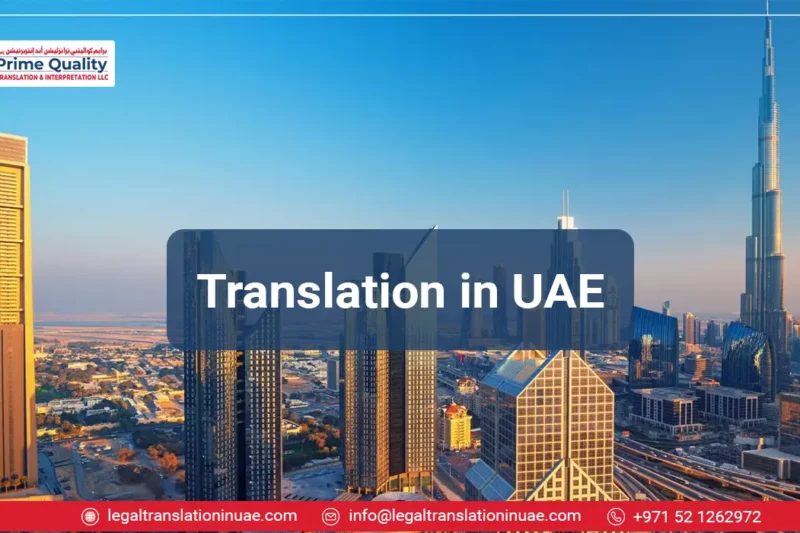 translation in dubai