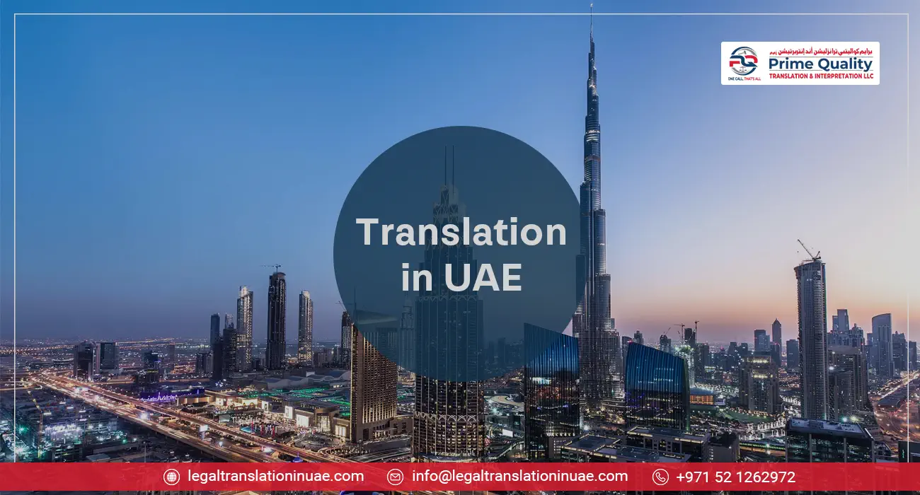 Translation in Dubai