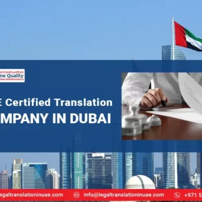 Legal Translation Company in Dubai