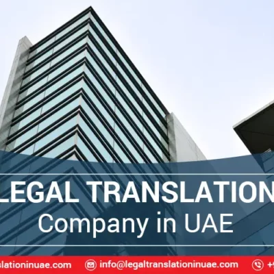 Legal Translation Company in Dubai